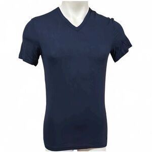 Calvin Klein Men's Navy Short Sleeve Tee. Ultra soft midal. NWT size small.